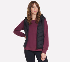 Performance Elite Cozy Fit Hooded Vest | Skechers Women