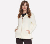 GO SNUGGLE Tunic Full Zip Jacket | Skechers Women