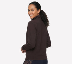 GO LUXE Rib 1/4 Zip | Skechers Women