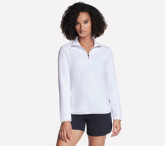 Soft Knit Ottoman 1/4 Zip | Skechers Women
