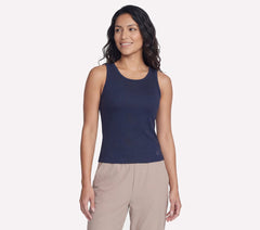 GO WALK Luxe Rib Tank | Skechers Women