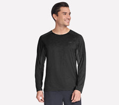 GO DRI Circuit Long Sleeve Tee | Skechers Men