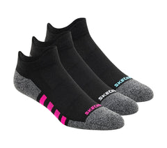 Work: Lowcut Heel Tab Socks - 3 Pack | Skechers Women