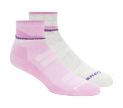 2 Pack Women's Trail Quarter Socks | Skechers Women