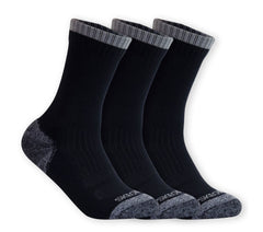 3 Pack Half Terry Work Crew Socks | Skechers Women / Men