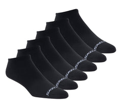 6 Pack Men's Cotton No Show Socks | Skechers Men