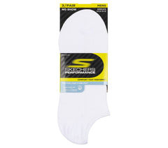 3 Pack No Show Stretch Socks | Skechers Men