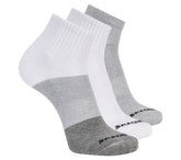 3 Pack Men's Colorblock Quarter Socks | Skechers Men