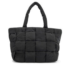 Quilted Checkered Shopper Bag | Skechers Women / Kids