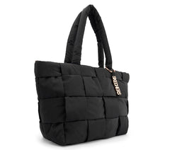 Quilted Checkered Shopper Bag | Skechers Women / Kids