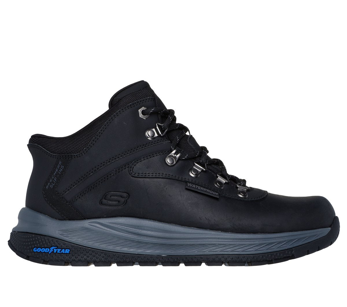 Slip-ins Waterproof Relaxed Fit: Meroe - Pikeman | Skechers Men