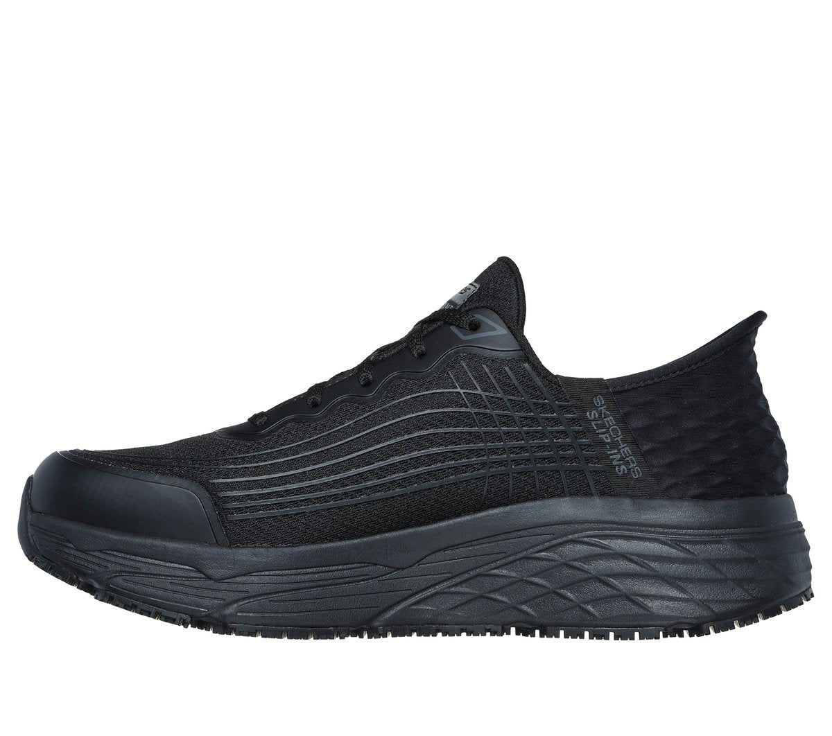 Slip-ins Work Slip-Resistant Relaxed Fit: Max Cushioning Elite - Remmal | Skechers Men