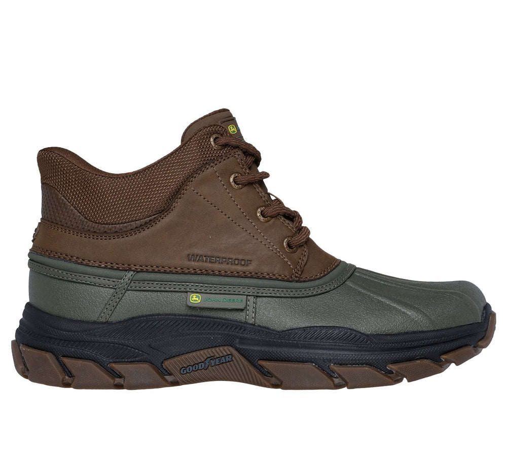 Slip-ins John Deere Waterproof Relaxed Fit: Respected - Swamper | Skechers Men