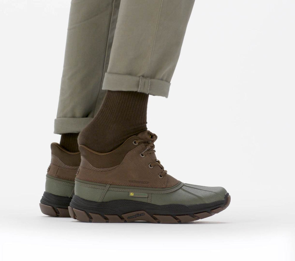 Slip-ins John Deere Waterproof Relaxed Fit: Respected - Swamper | Skechers Men