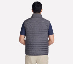 GO SHIELD Cozy Fit Altitude Reversible Vest | Skechers Men