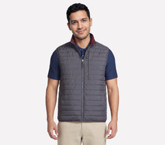 GO SHIELD Cozy Fit Altitude Reversible Vest | Skechers Men