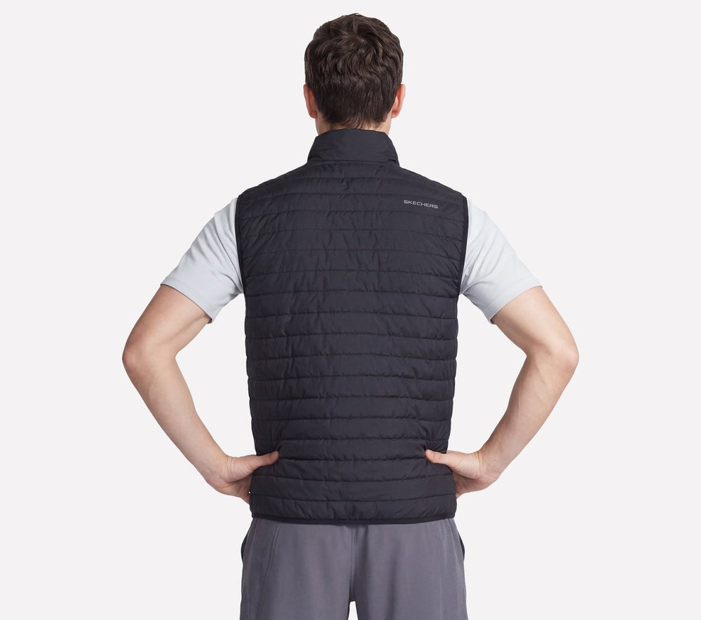 GO SHIELD Cozy Fit Altitude Reversible Vest | Skechers Men