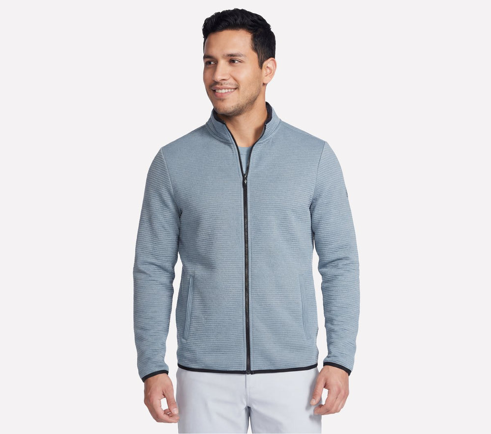 The Hoodless Hoodie Ottoman Jacket | Skechers Men