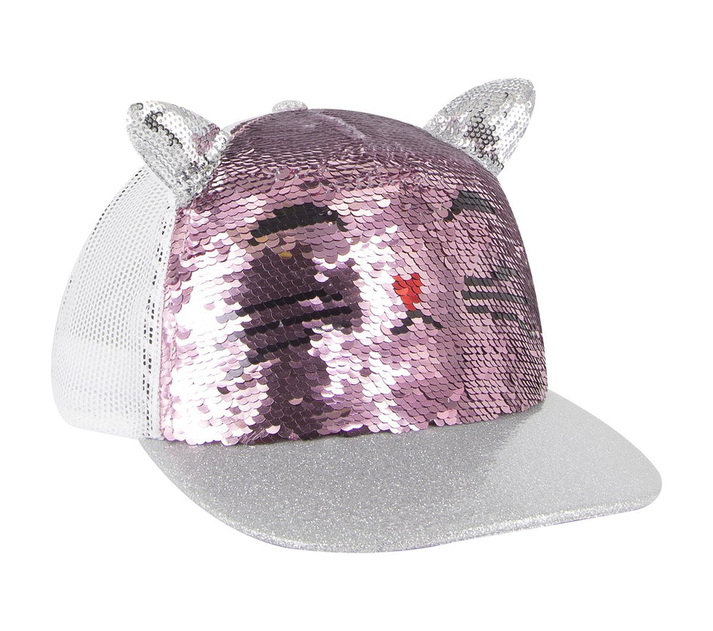 Caticorn Sequin Trucker Hat | Skechers Kids