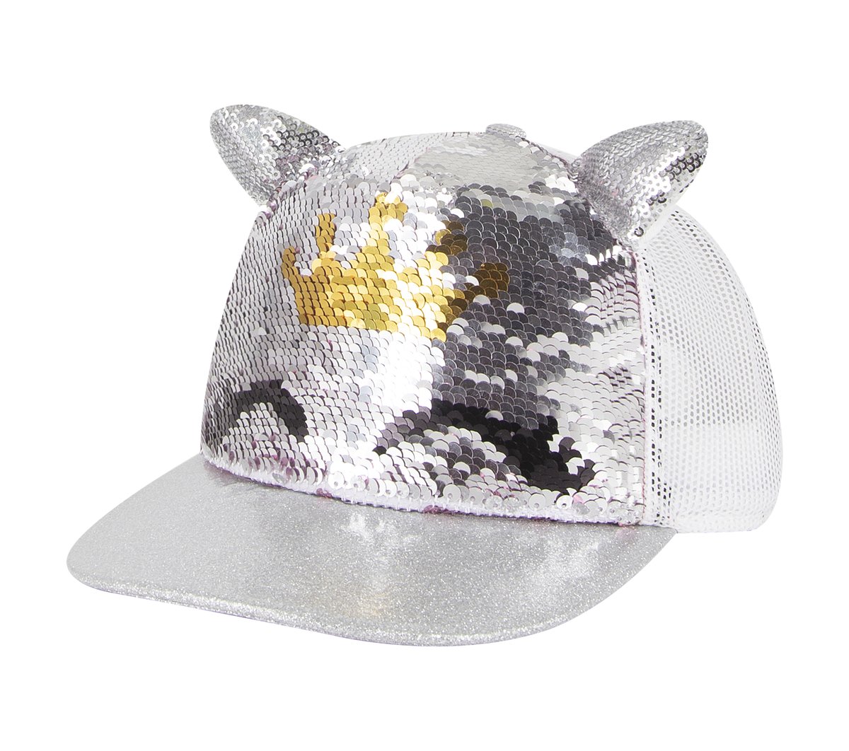 Caticorn Sequin Trucker Hat | Skechers Kids