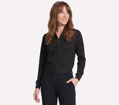 Shine Hooded Full Zip Jacket | Skechers Women