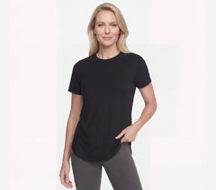 GO WALK Luxe Rib Tunic Tee | Skechers Women