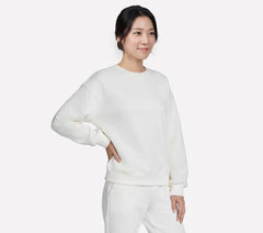 Downtown Cozy Fit Long Sleeve Crew | Skechers Women