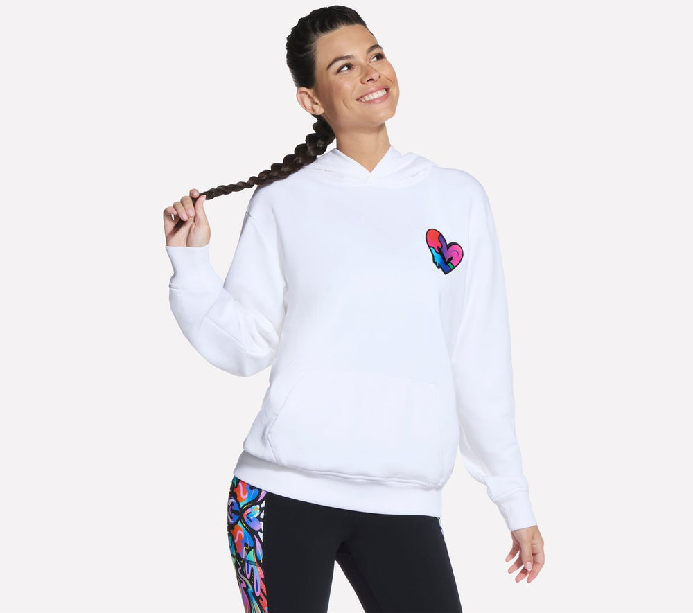Jason Naylor: Love Pullover Hoodie | Skechers Women