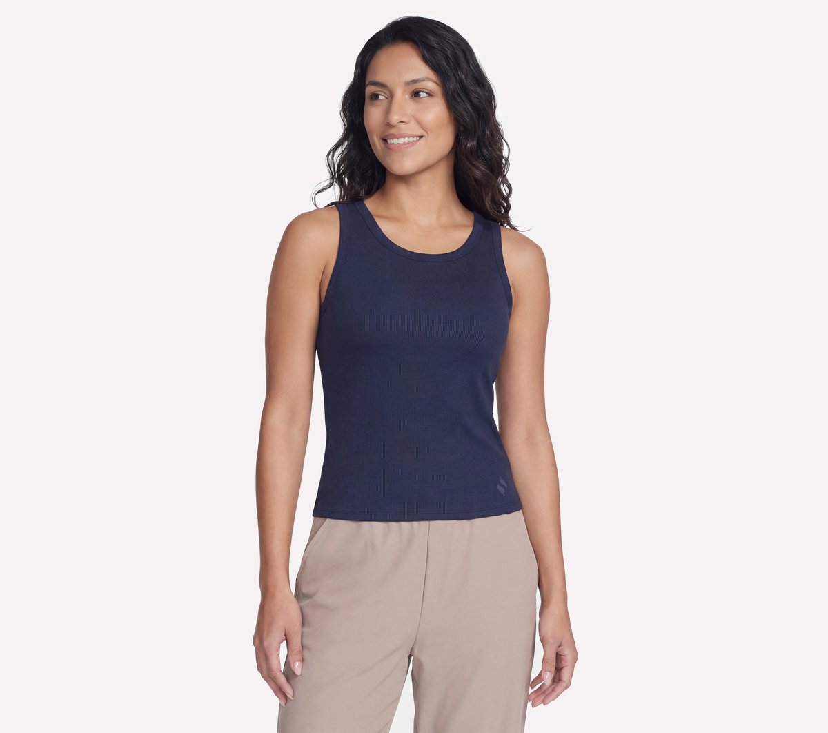 GO WALK Luxe Rib Tank | Skechers Women