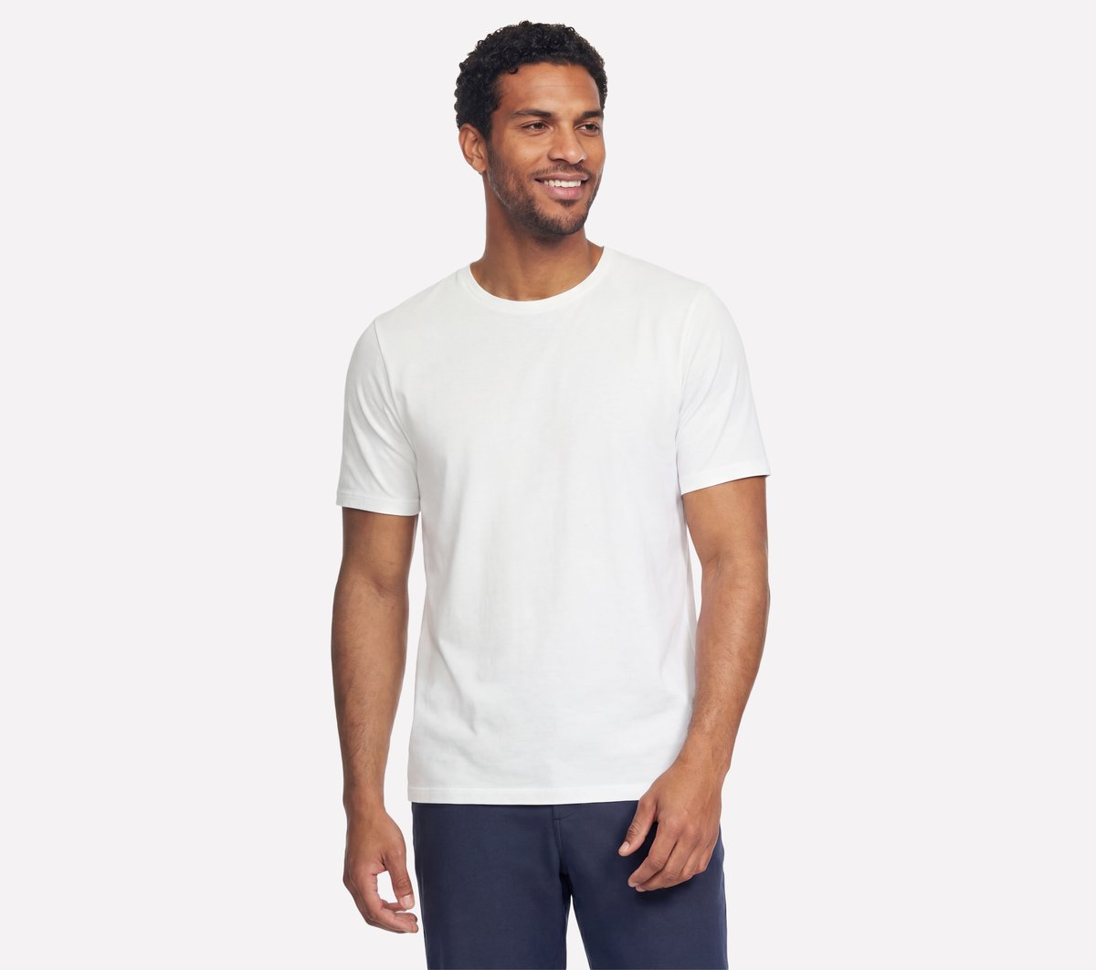 GO DRI Pima Crew | Skechers Men