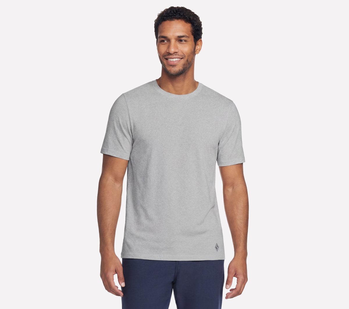 GO DRI Pima Crew | Skechers Men
