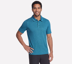 GO GOLF GO DRI All Day Stripe Polo | Skechers Men