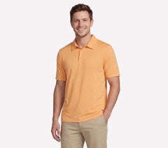 GO GOLF GO DRI All Day Stripe Polo | Skechers Men