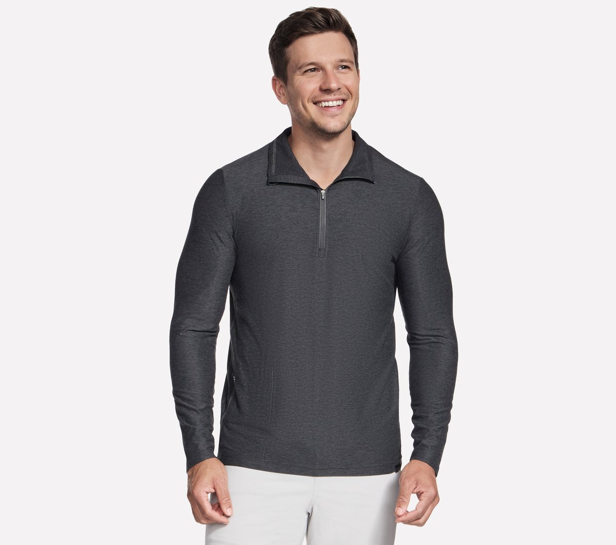 GO DRI All Day 1/4 Zip | Skechers Men