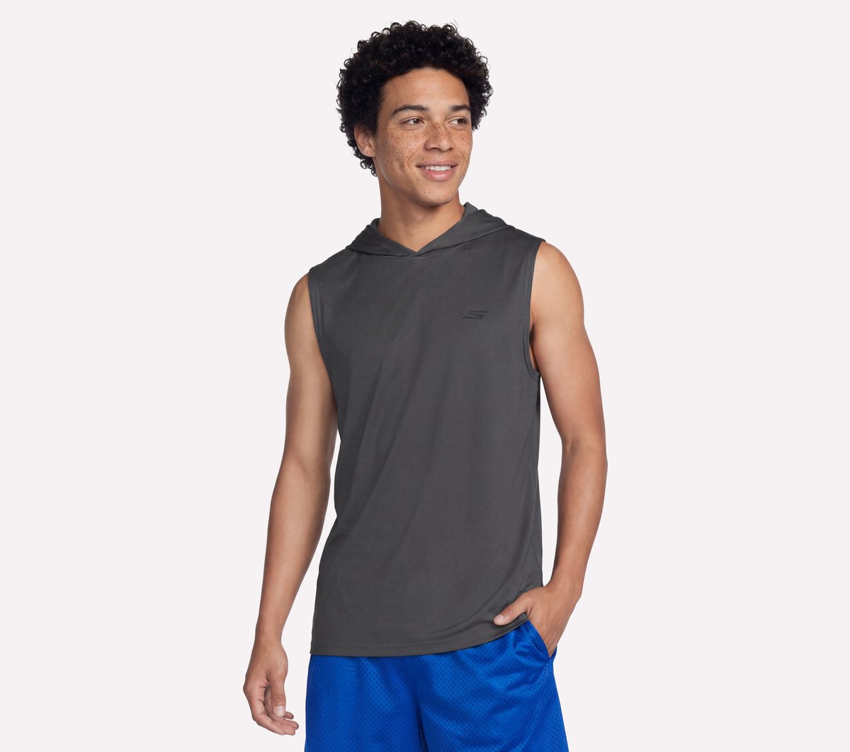 Hoops Sleeveless Hoodie | Skechers Men