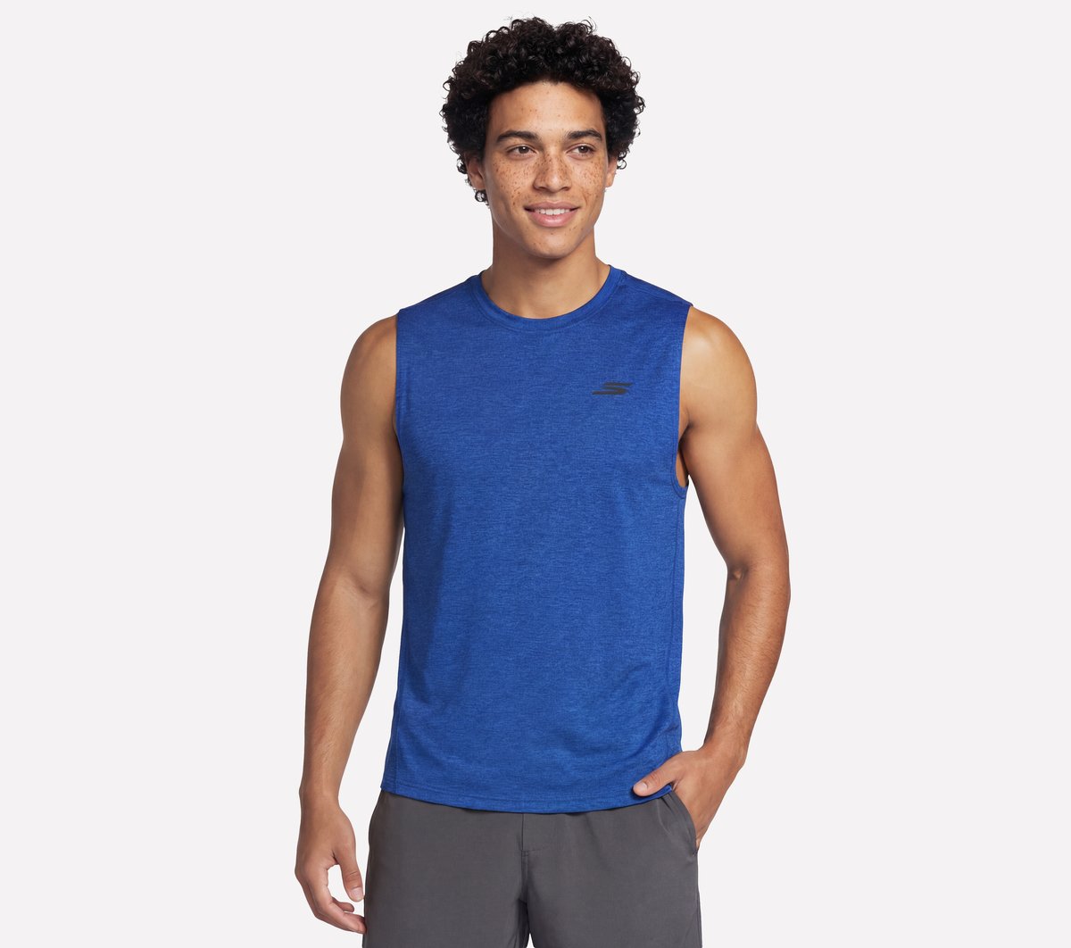 GO DRI Charge Muscle Tank | Skechers Men