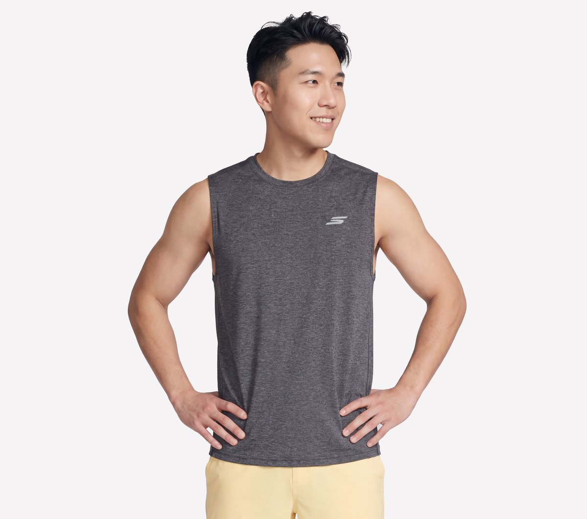 GO DRI Charge Muscle Tank | Skechers Men
