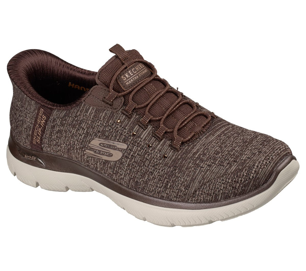Martha Stewart Slip-ins: Arch Fit Summits - Soft Shimmer | Skechers Women