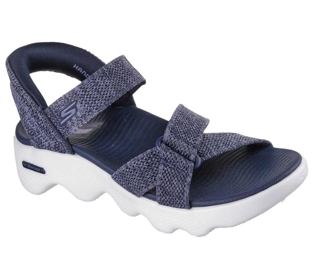 Slip-ins: GO WALK Massage Fit Sandal - Heather | Skechers Women