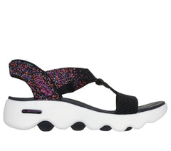 Slip-ins: GO WALK Massage Fit Sandal - Confetti Sky | Skechers Women