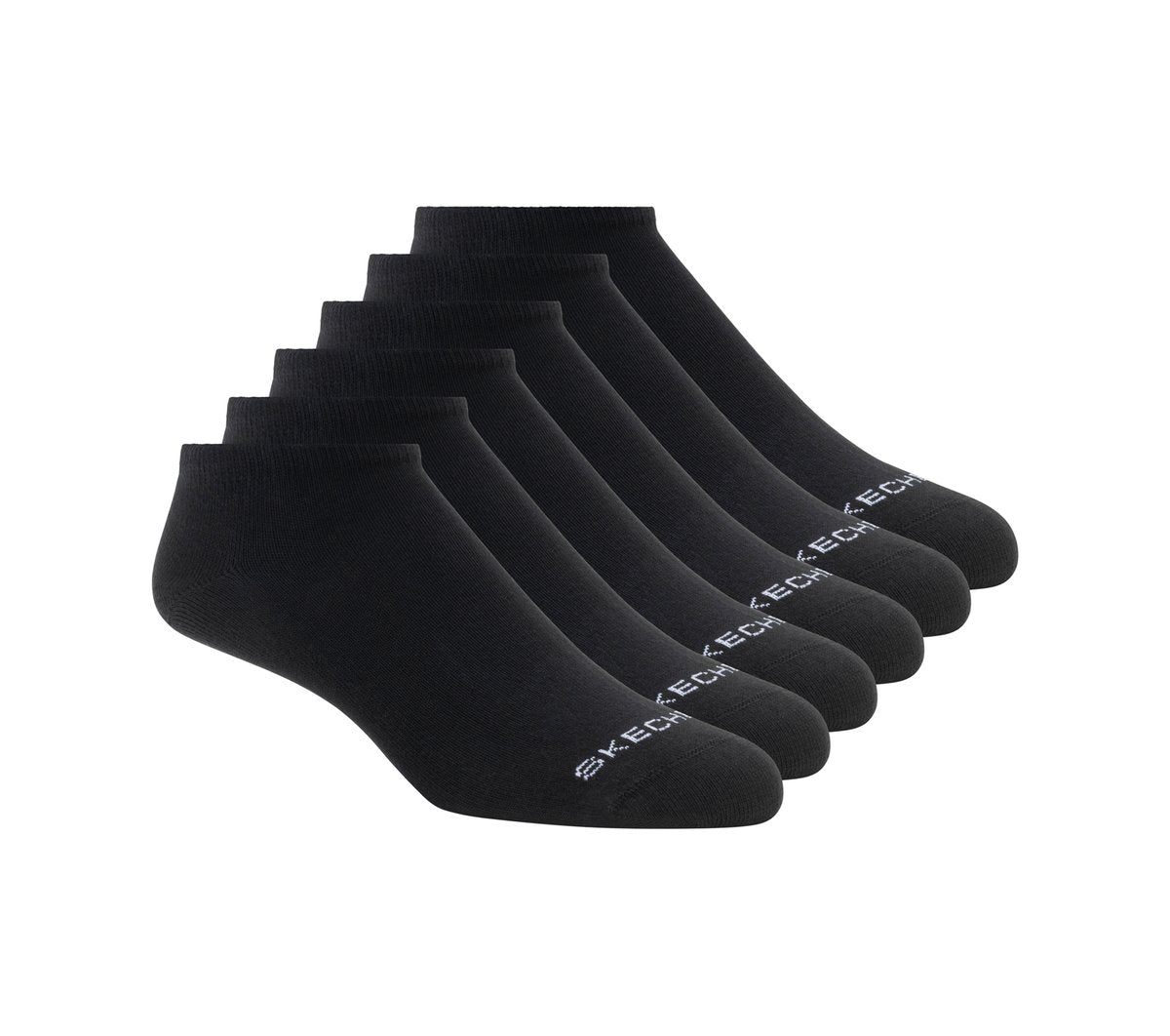 Cotton No-Show Socks - 6 Pack | Skechers Women