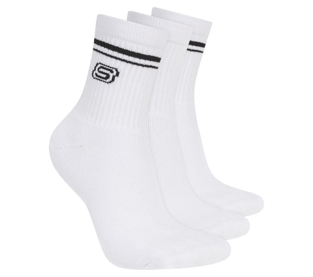 3 Pack Women's Low Crew Varsity Socks | Skechers Women
