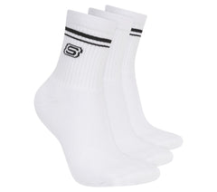 3 Pack Women's Low Crew Varsity Socks | Skechers Women