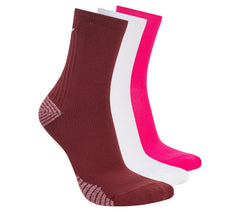 3 Pack Women's Half Terry Low Crew Socks | Skechers Women