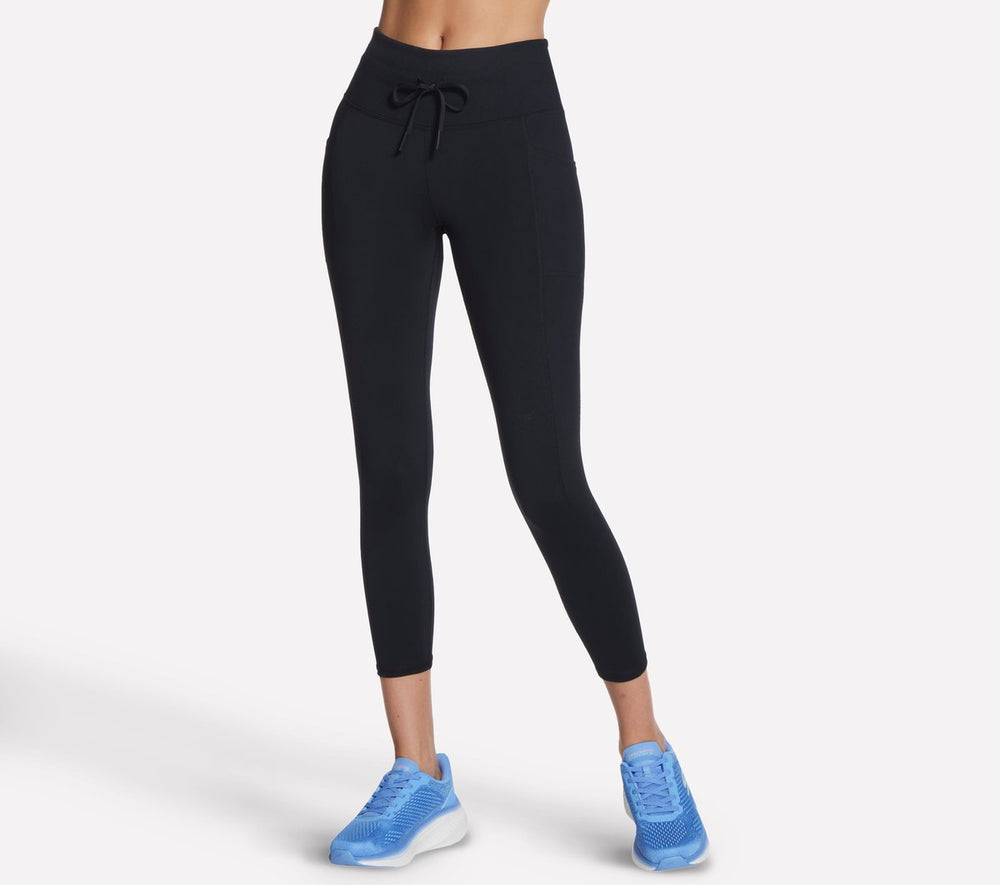 GO WALK Rib Mix High Waisted 7/8 Legging | Skechers Women
