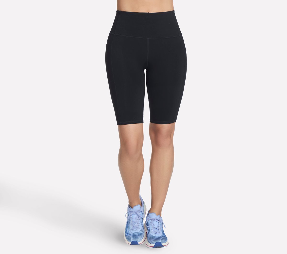 GO WALK High Waisted 10 Inch Bike Short | Skechers Women