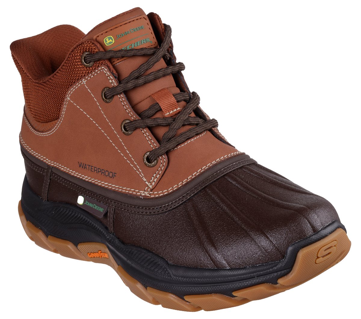 Slip-ins John Deere Waterproof Relaxed Fit: Respected - Swamper | Skechers Men