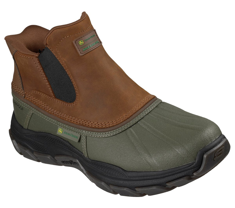 Slip-ins John Deere Waterproof Relaxed Fit: Respected - Langdon | Skechers Men