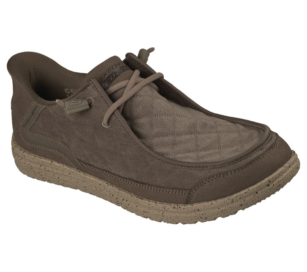 Slip-ins Relaxed Fit: Melson - Cozy Fit Diamond Moc | Skechers Men