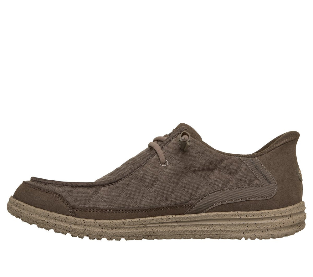 Slip-ins Relaxed Fit: Melson - Cozy Fit Diamond Moc | Skechers Men